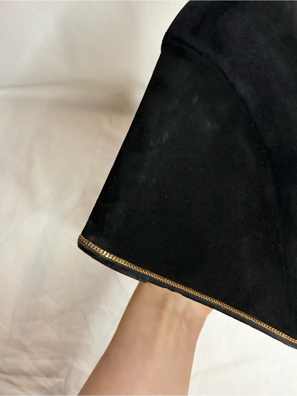 Ferragamo Suede Fiamma Wedges - Picture 8 of 12